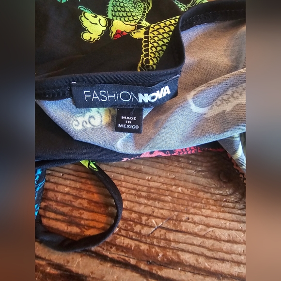 Fashion Nova Dragon Dreams Maxi Dress SOLD OUT ONLINE - Picture 11 of 12